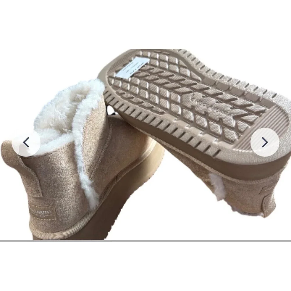 Koolaburra by UGG Koola Ultra Mini Platform Sand Boots Size 10 - Picture 9 of 14